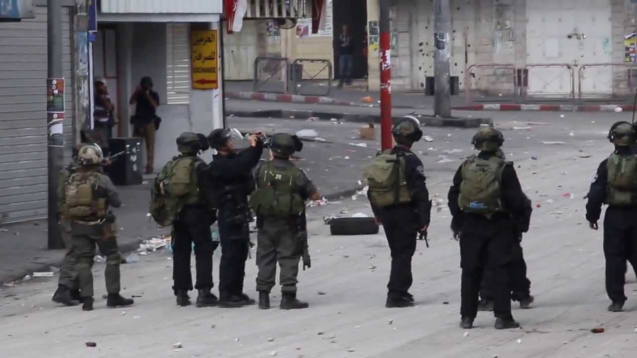 Clashes in Hebron 22.09.2013