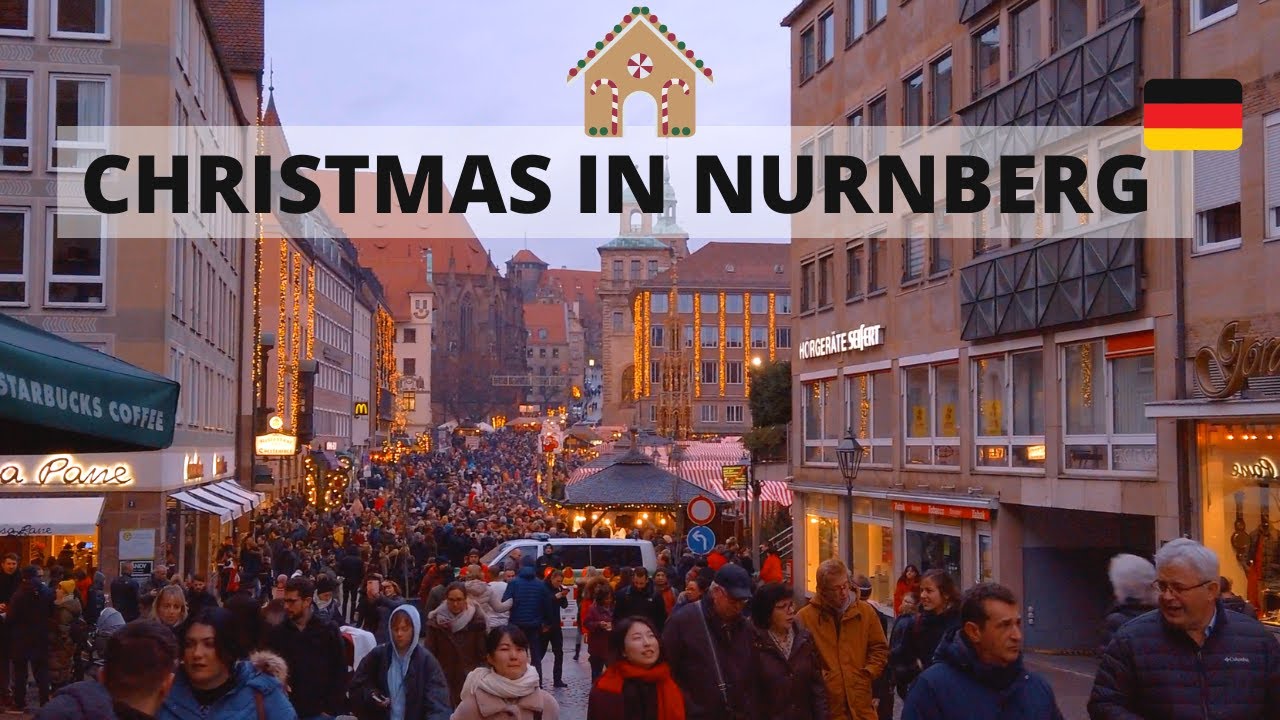 Christmas in Nuremberg 2019 - Travel Germany [4K]