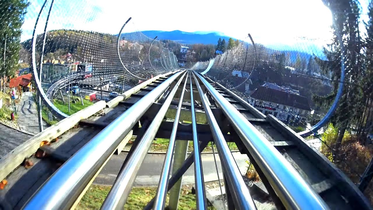Kolejka grawitacyjna Alpine Coaster, Rodzinny Park Rozrywki Esplanada, Szklarska Poręba, Poland