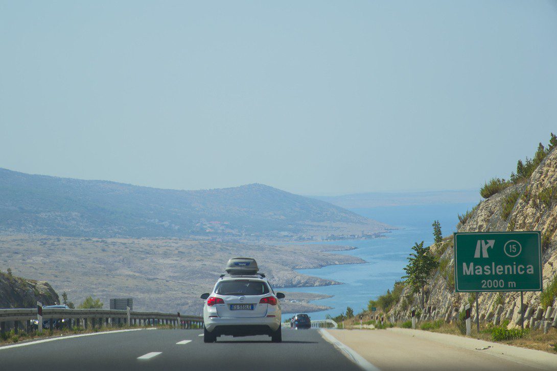 Wybrzeże Chorwacji okiem autostopowicza