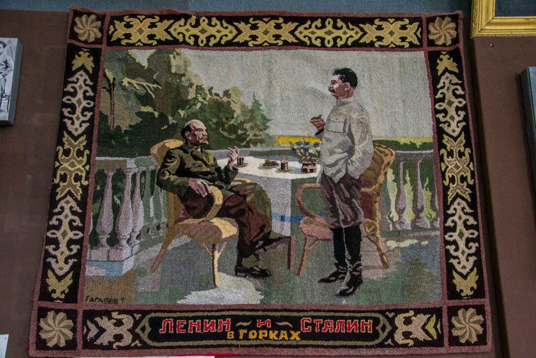 Stalin i Lenin w Muzeum Stalina