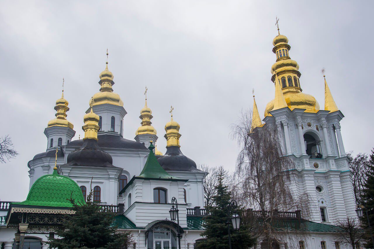Zwiedzanie Kijowa - Cerkwie na Ławrze Peczerskiej w Kijowie