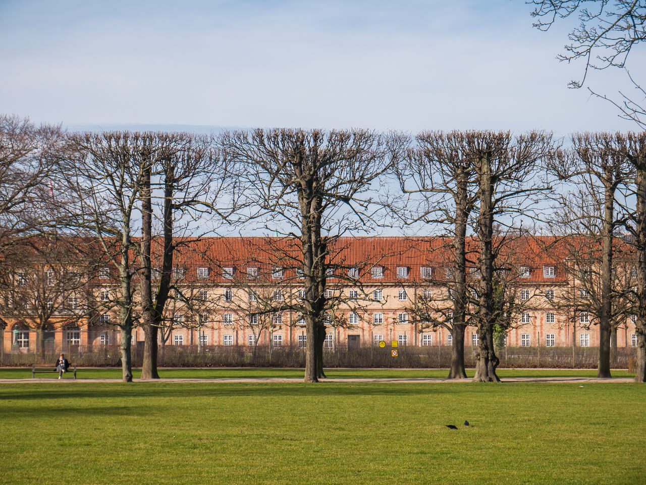 Park w okolicach pałacu Rosenborg