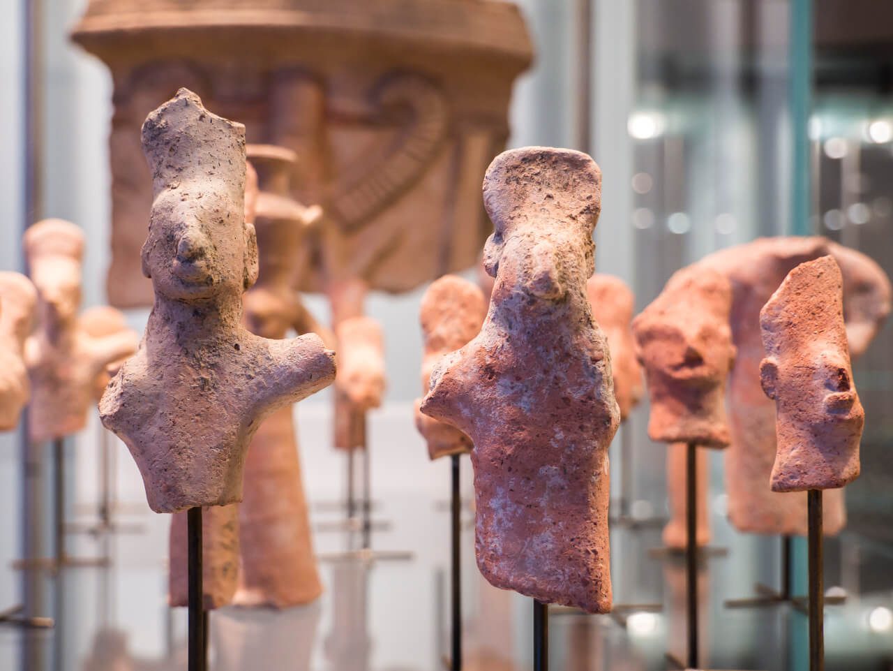 Figurki w zbiorach galerii Glyptotek w Kopenhadze