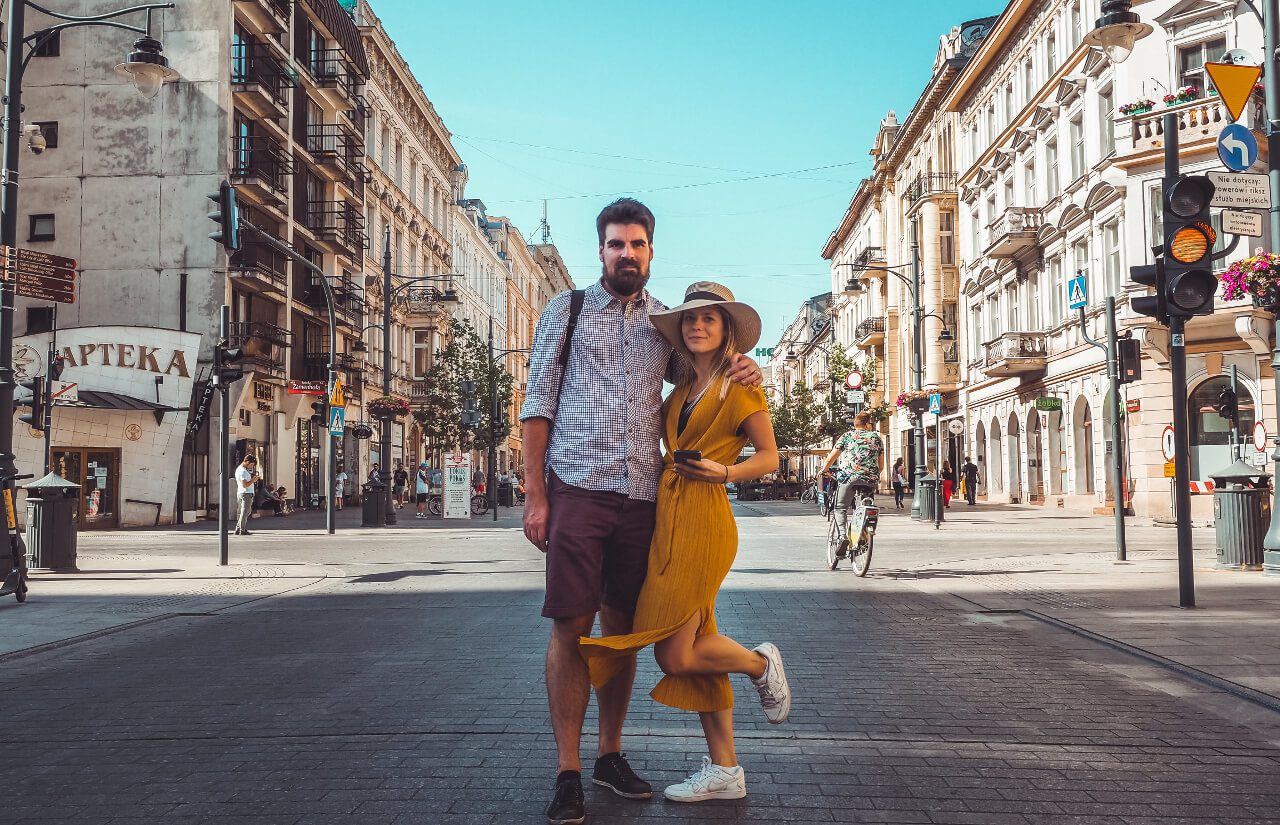 Ania i Artur z Czas na wywczas na ulicy