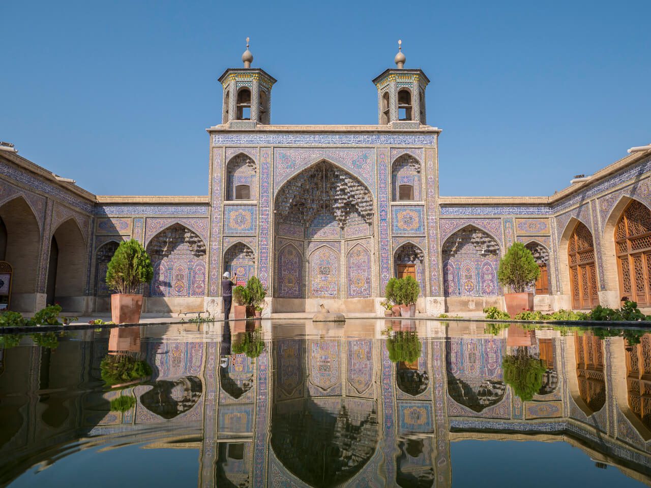 Meczet Nasir-ol-molk w Shiraz - zwiedzanie Iranu