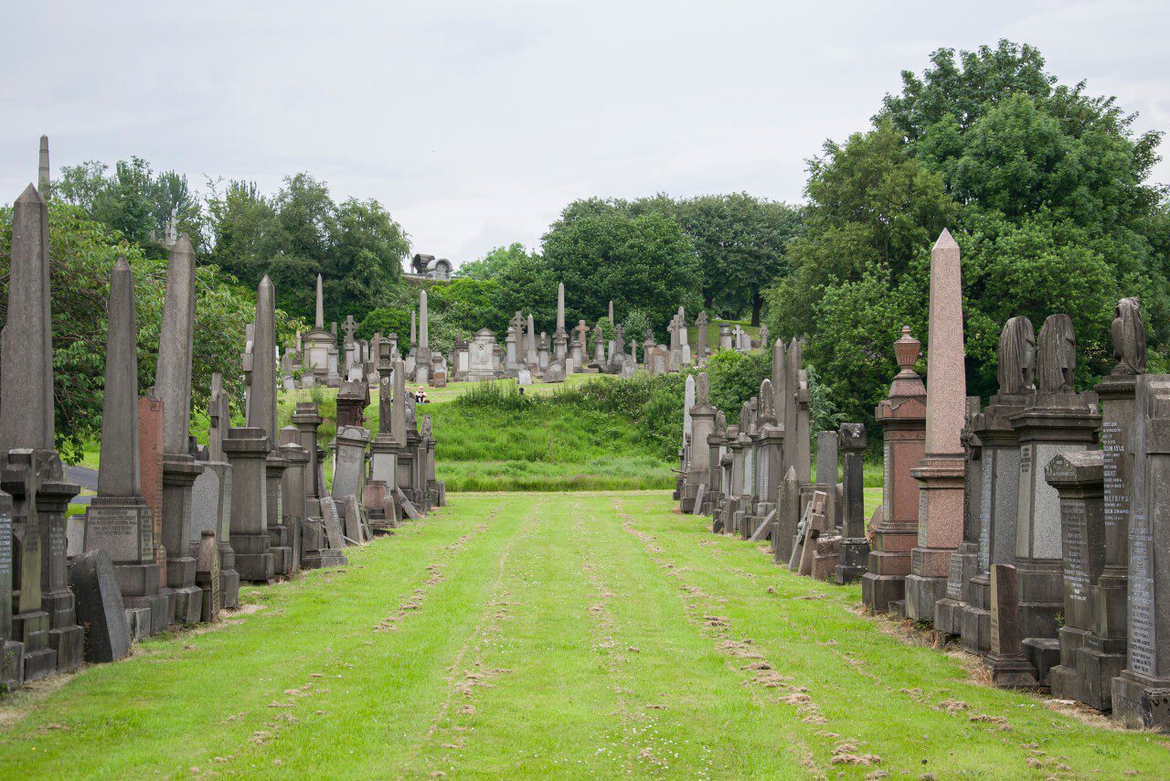 Cmentarz w Glasgow
