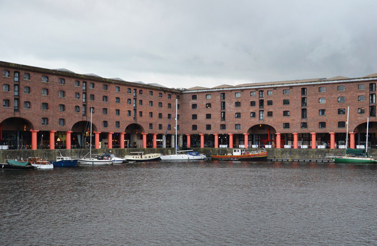 Albert's Dock w Liverpool