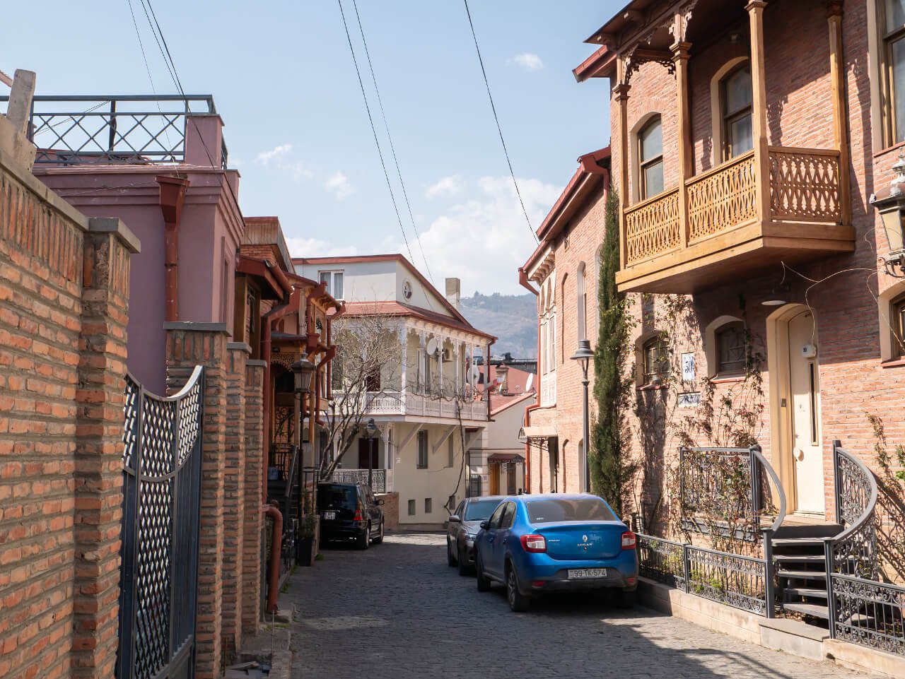 Uliczka dzielnicy Betlemi w Tbilisi