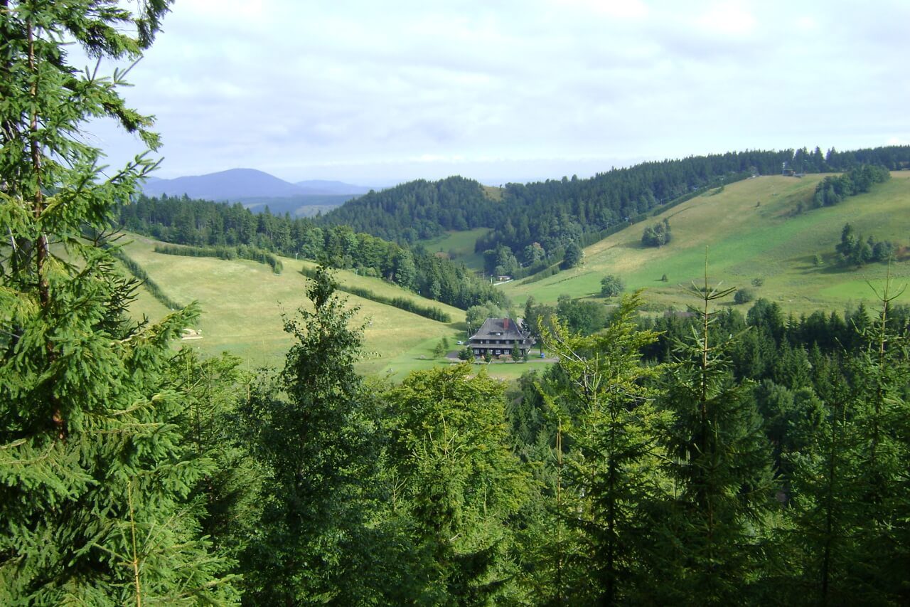 Przełęcz Trzech Dolin góry kamienne dolny śląsk