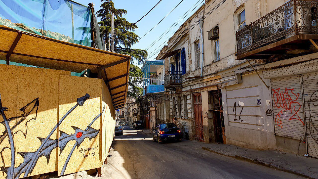 Ulice Starego Miasta w Tbilisi