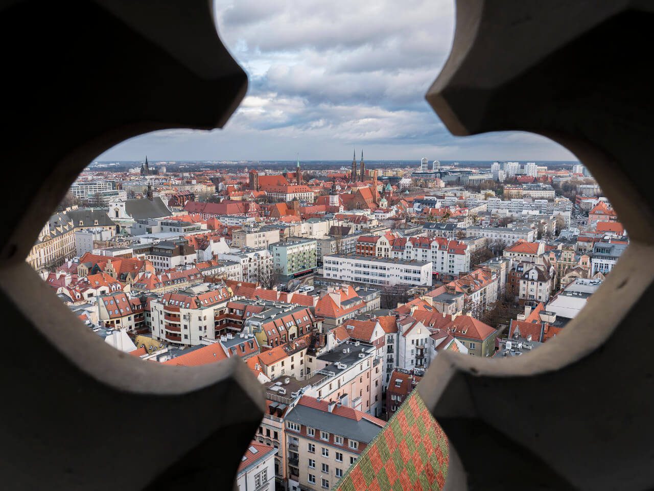 Wrocław punkt widokowy z góry blog podróżniczy