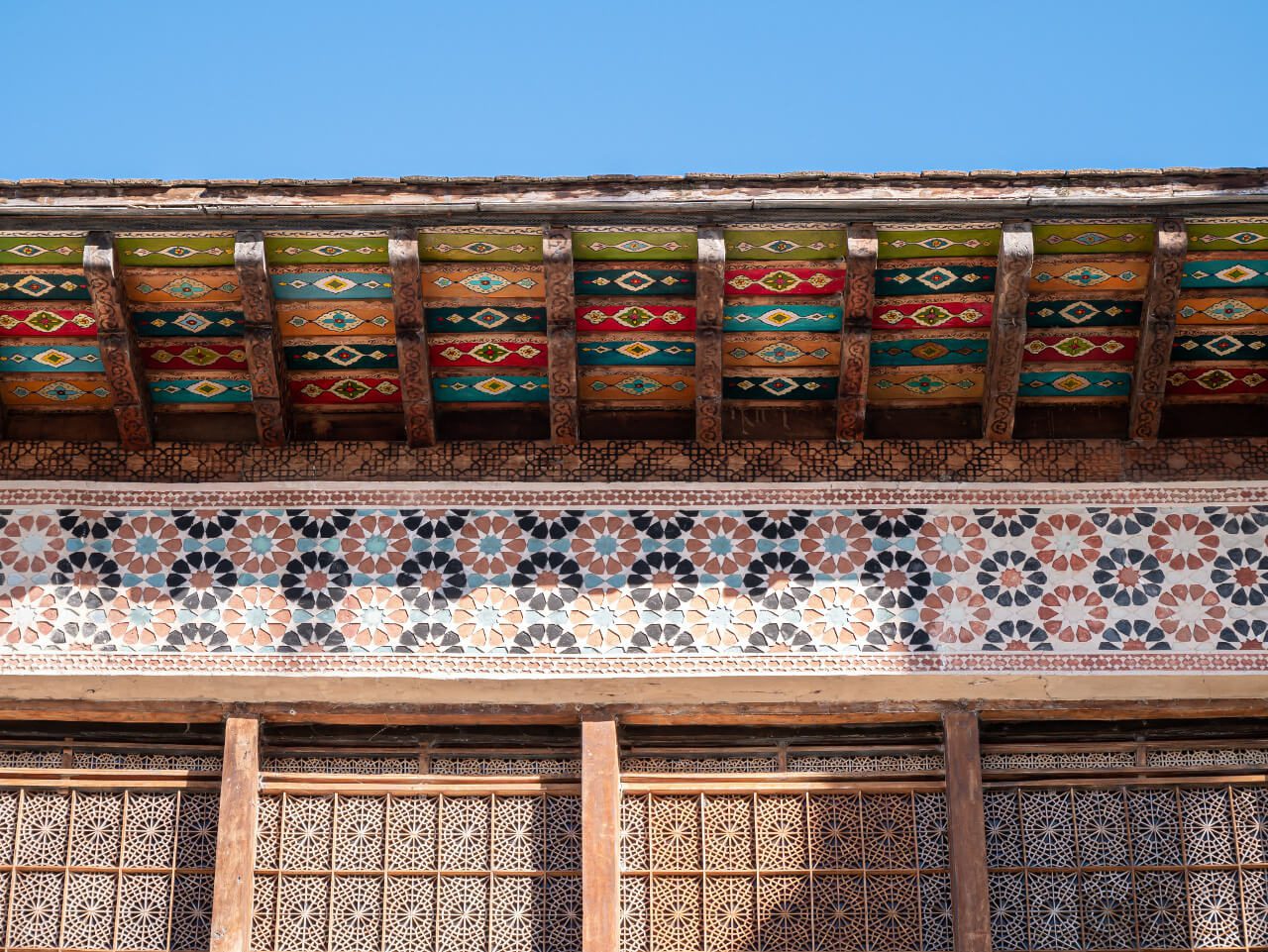 Szeki Azerbejdżan dach pałac chanów szekijskich