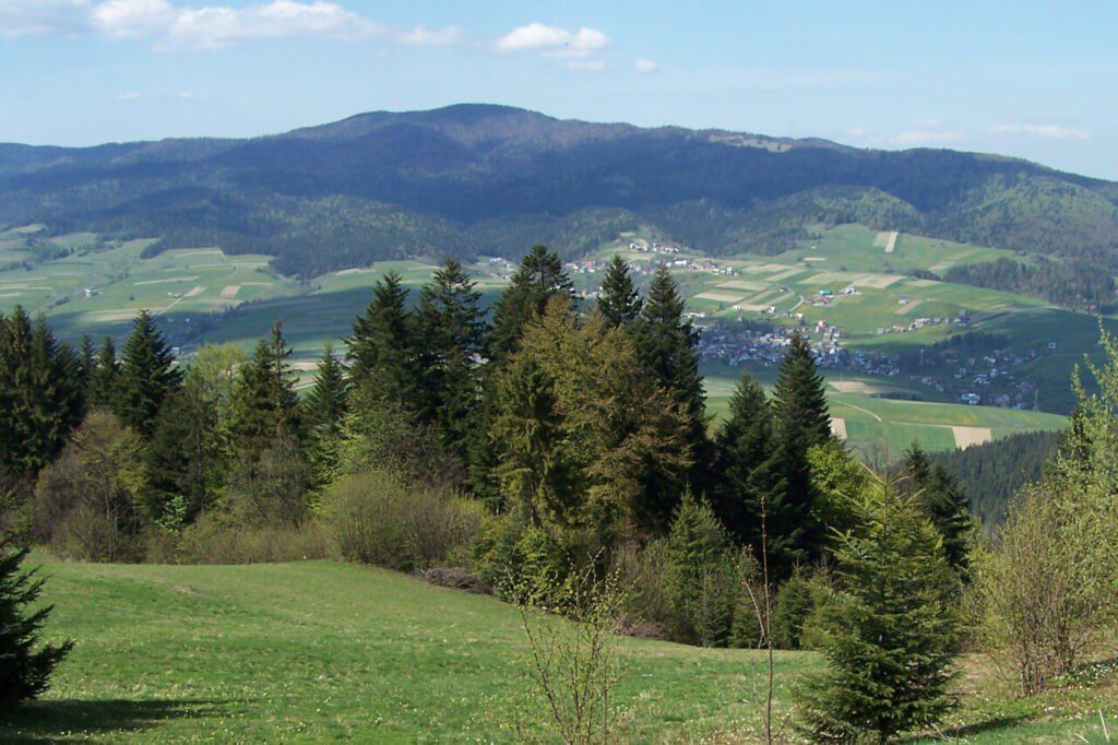 Gorce góry gdzie spać