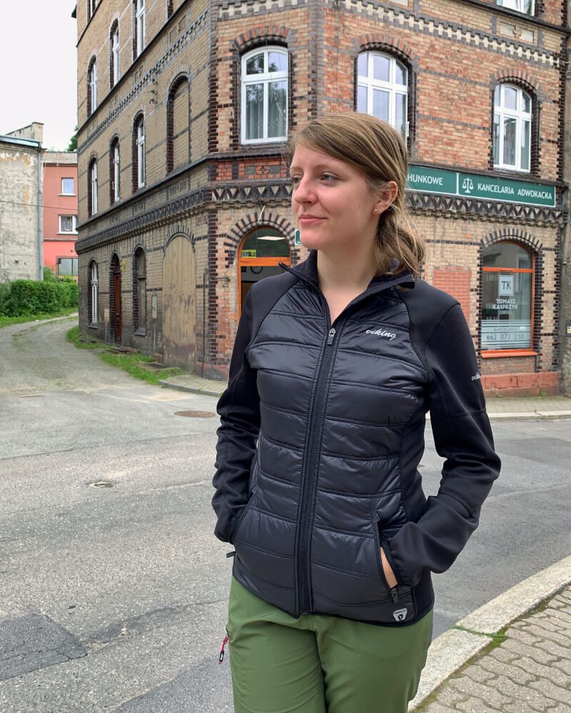 lekka kurtka Viking Becky na jesień i wiosnę chłodne poranki odzież turystyczna ubrania w podróż co ubrać w góry