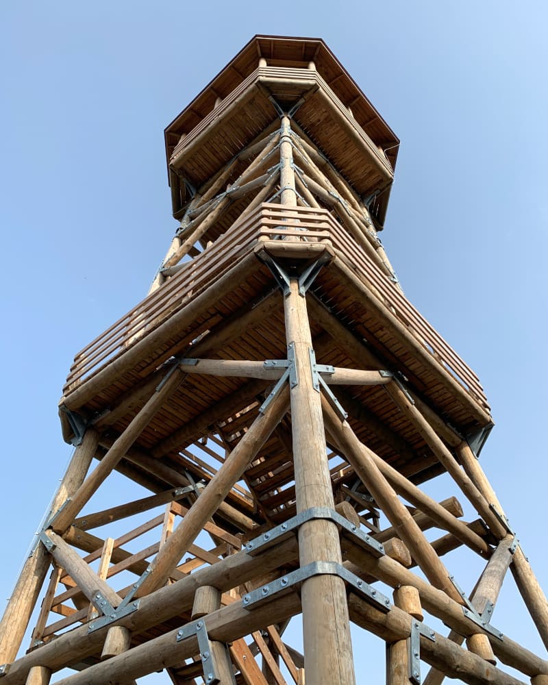 Góry Bystrzyckie wieża widokowa na Czerńcu wieże widokowe punkty widokowe na Dolnym Śląsku pomysły na jednodniowe wycieczki