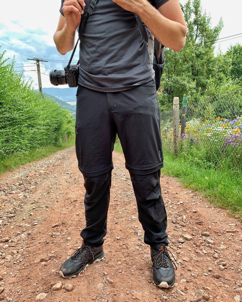 spodnie męskie trekkingowe spodnie w góry z odpinanymi nogawkami Viking Oregon 2w1 odzież trekkingowa ubrania w góry