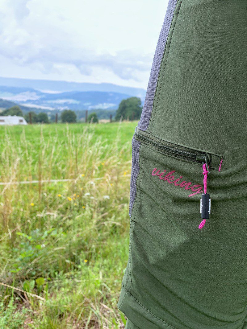 spodnie damskie trekkingowe spodnie w góry z odpinanymi nogawkami Viking Oregon 2w1 odzież trekkingowa ubrania w góry