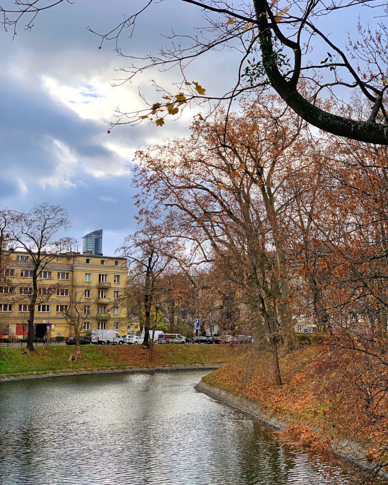 Wrocław Fosa przy Parku Staromiejskim