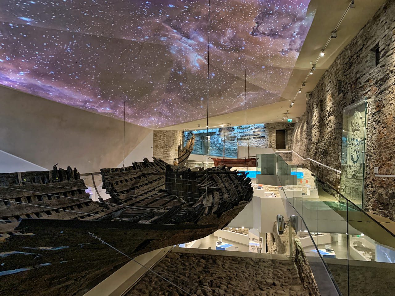 Tallin łódź w Muzeum Morza