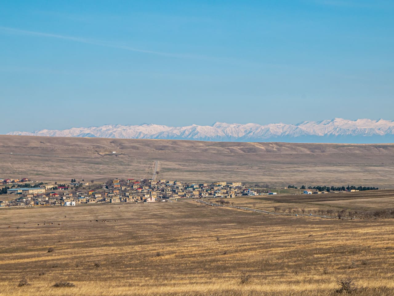 Gruzja panorama Udabno