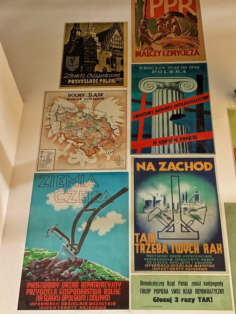 Wrocław Centrum Historii Zajezdnia plakaty