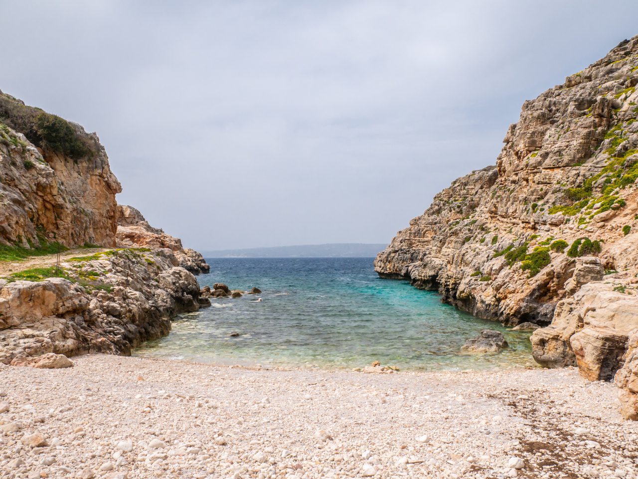 Kreta widok na plażę Koutalas