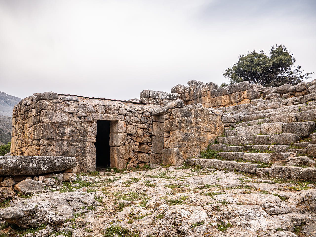 Kreta ruiny miasta Lato