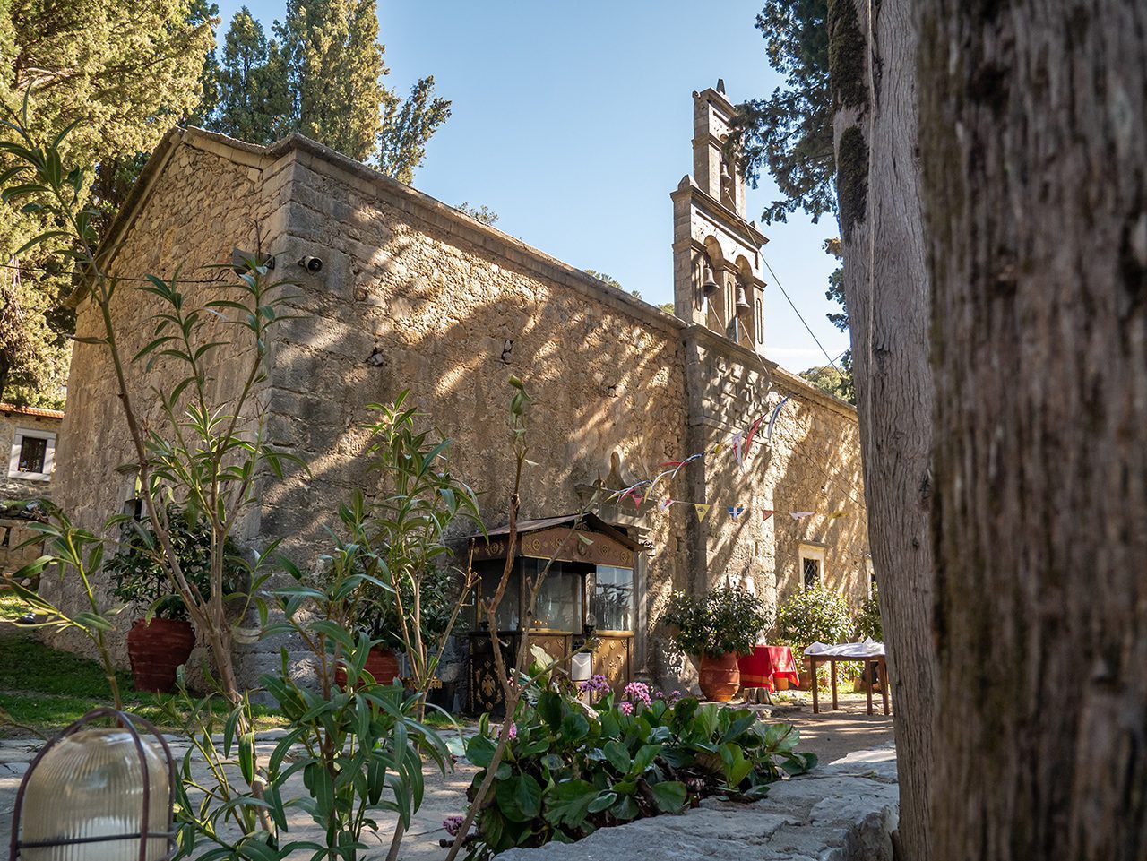 Kreta klasztor Vidiani