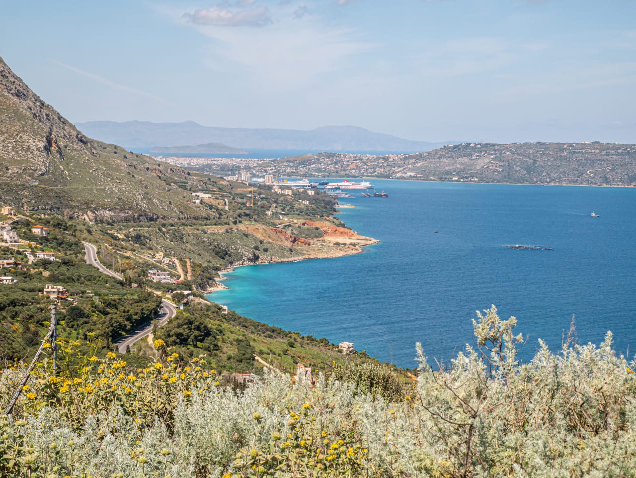 Kreta Aptera panorama