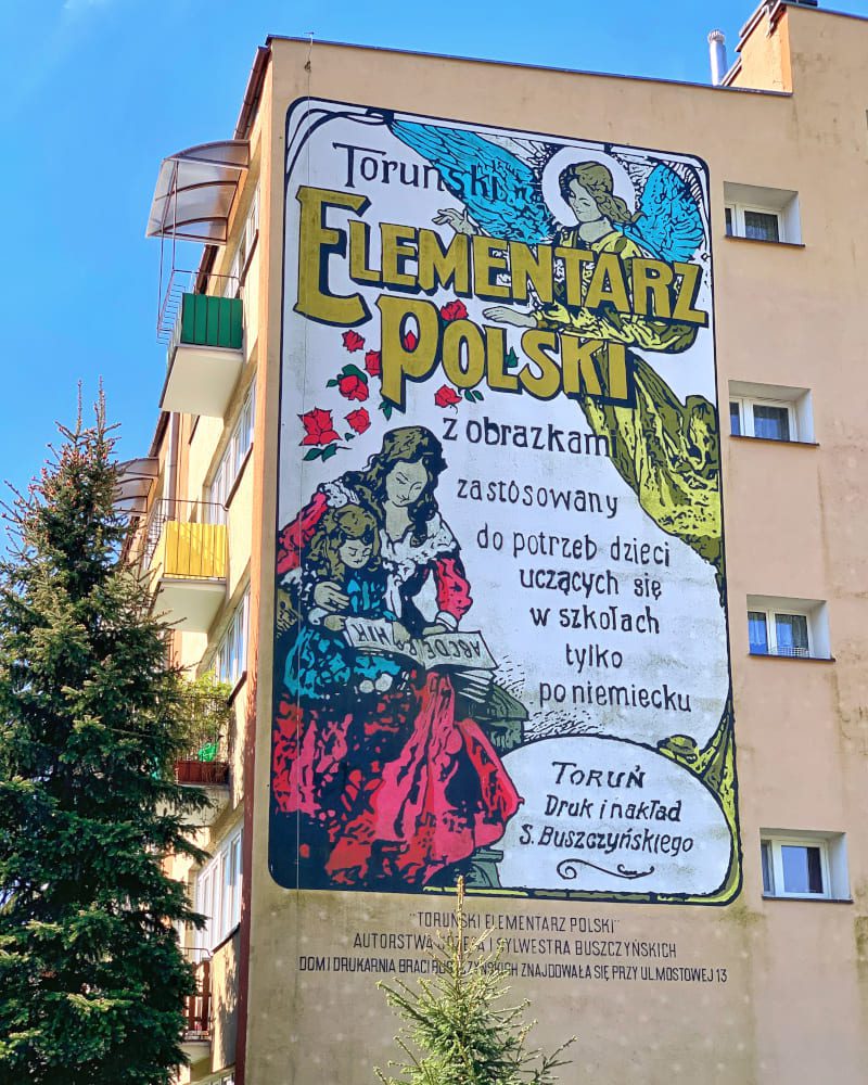 Toruń mural