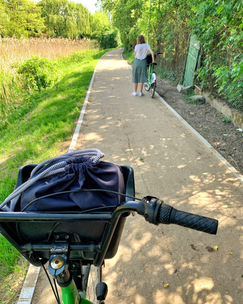 Toruń jazda na rowerze park