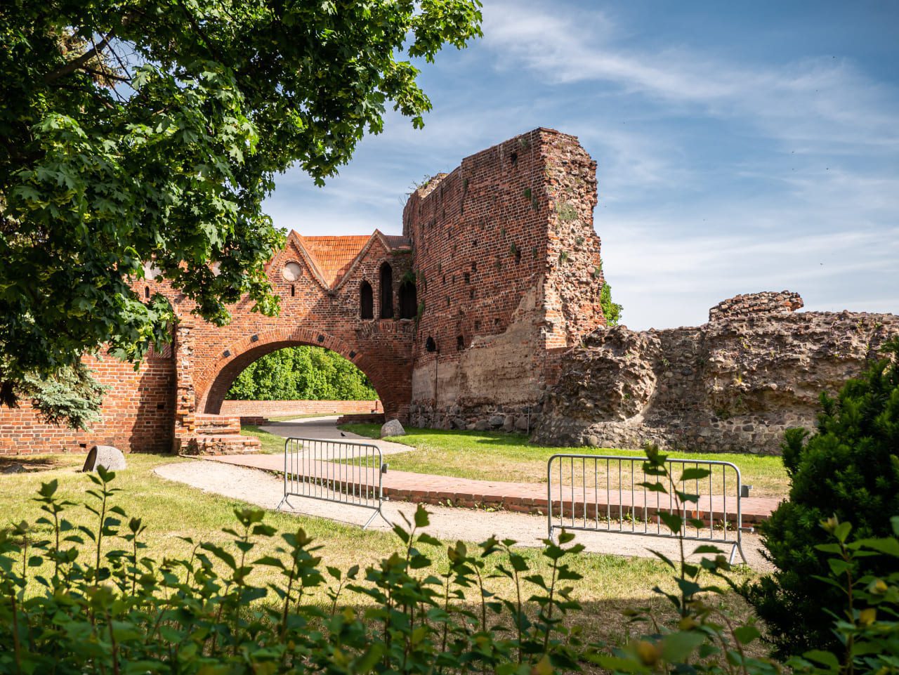 Toruń zamek krzyżacki