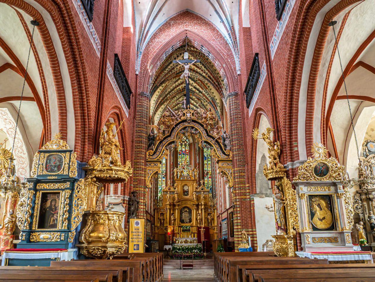 Toruń Kościół wewnątrz