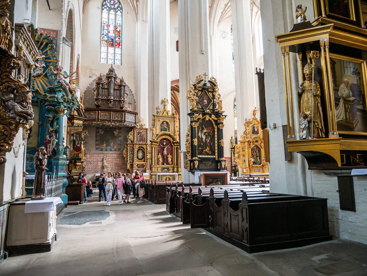 Toruń Kościół św. Janów wewnątrz