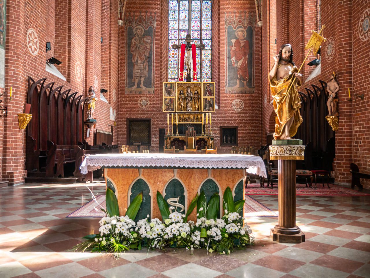 Toruń ołtarz kościół św. Janów