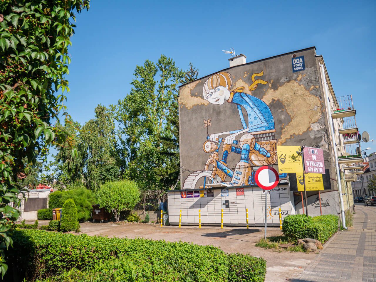 Płock mural
