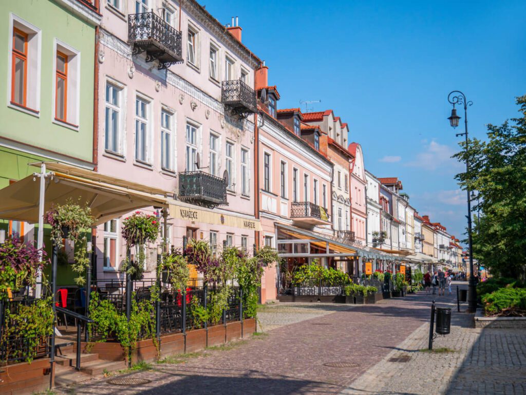 Płock kamienice w rynku