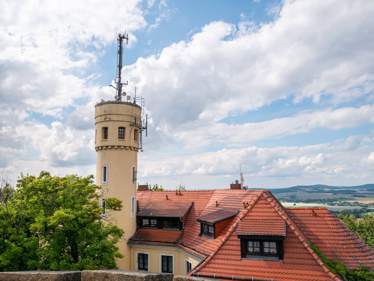 Goerlitz wieża Landeskrone