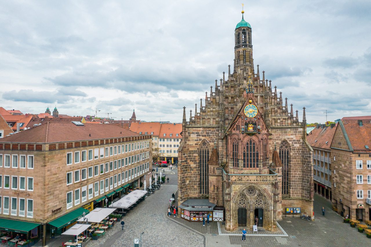 Norymberga Rynek Główny kościół