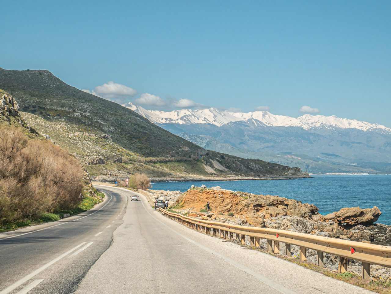Kreta widok z drogi góry