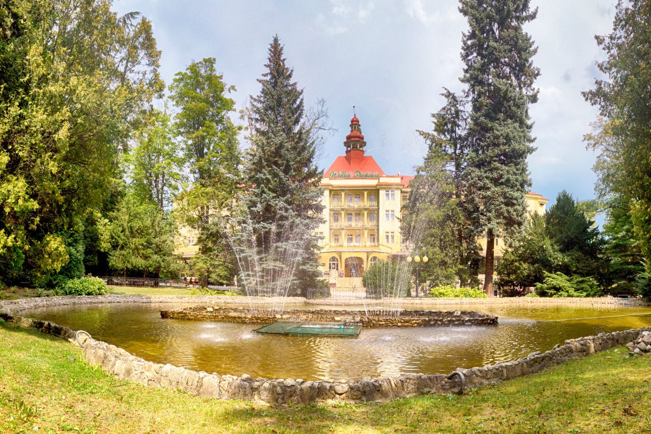 Park Zdrojowy Polanica Zdrój atrakcje Dolny Śląsk