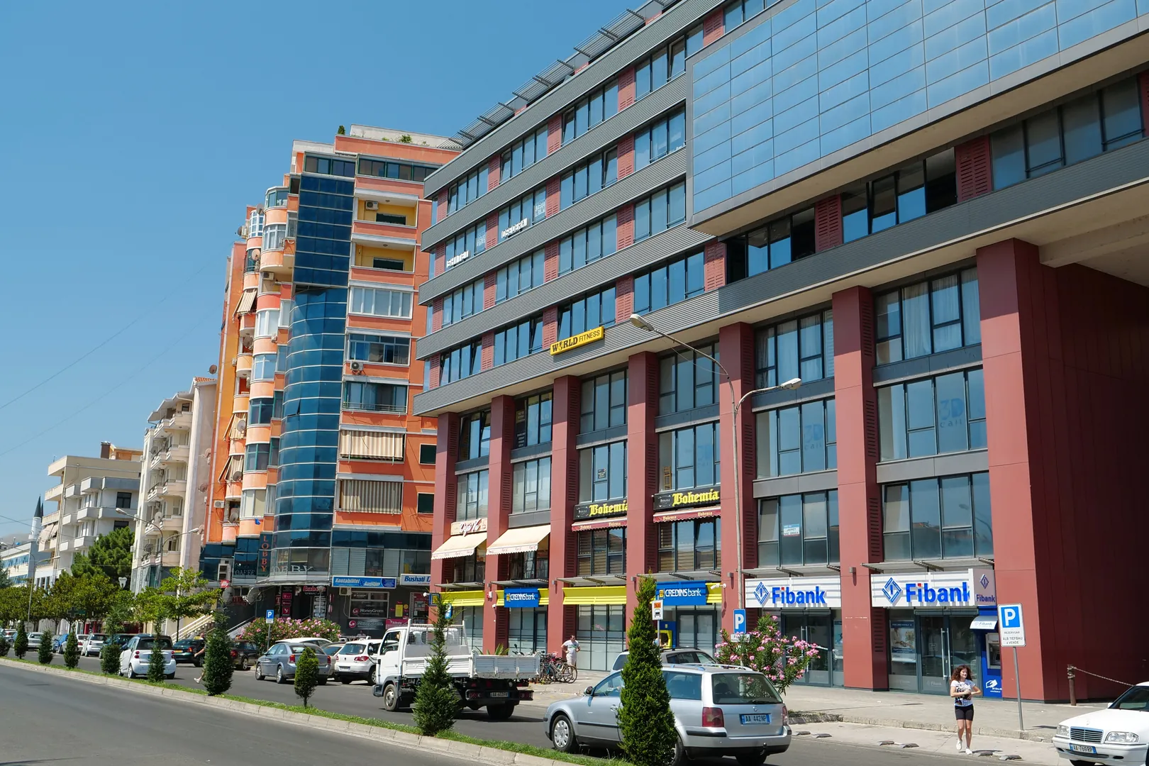 Szkodrą ruch uliczny Albania