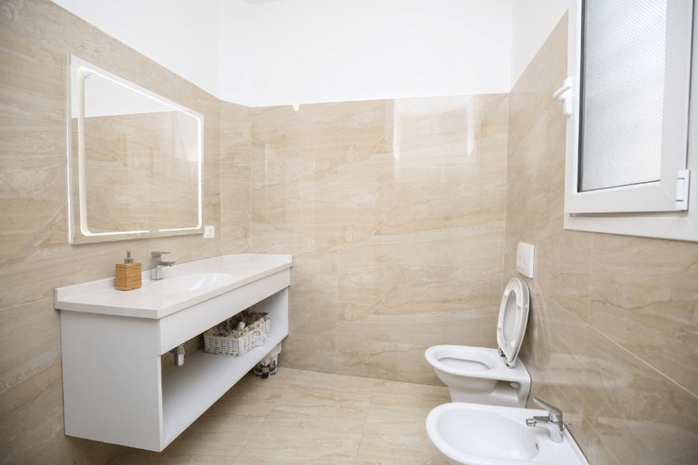 Albania Vlora łazienka Nikaj Premium Apartments