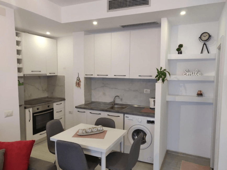 Albania Durres kuchnia E&A Apartments Guesthouse
