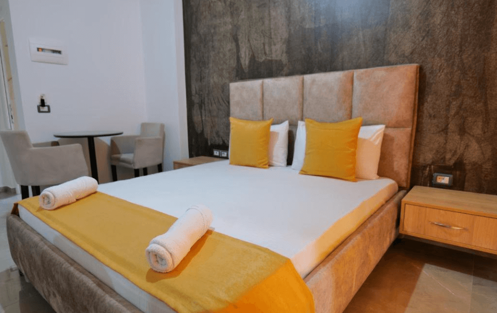 Albania Saranda Hotel Adi-Vera łóżko