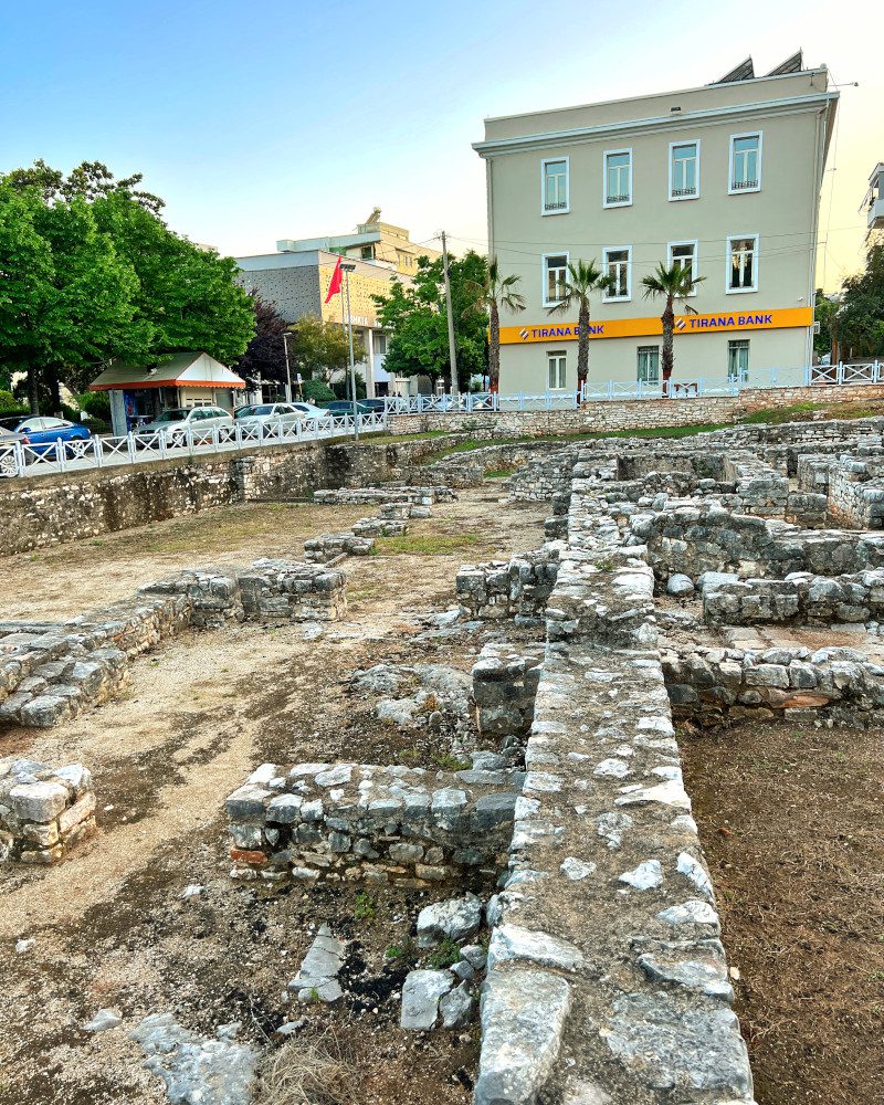 Albania Saranda ruiny synagogi