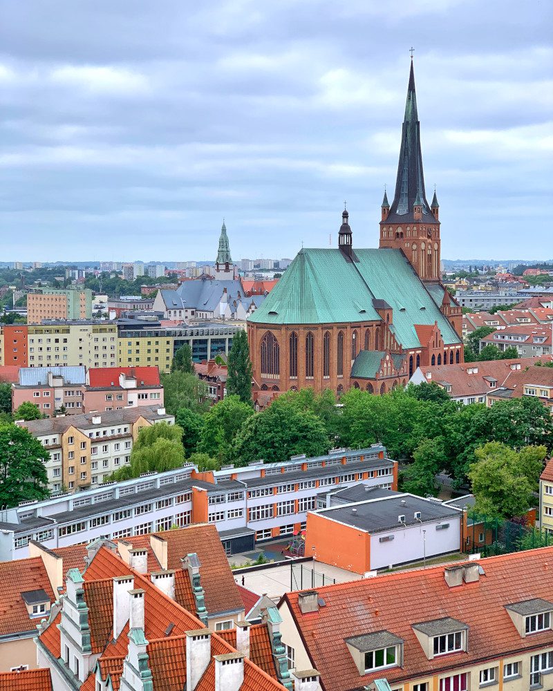 Szczecin panorama miasta