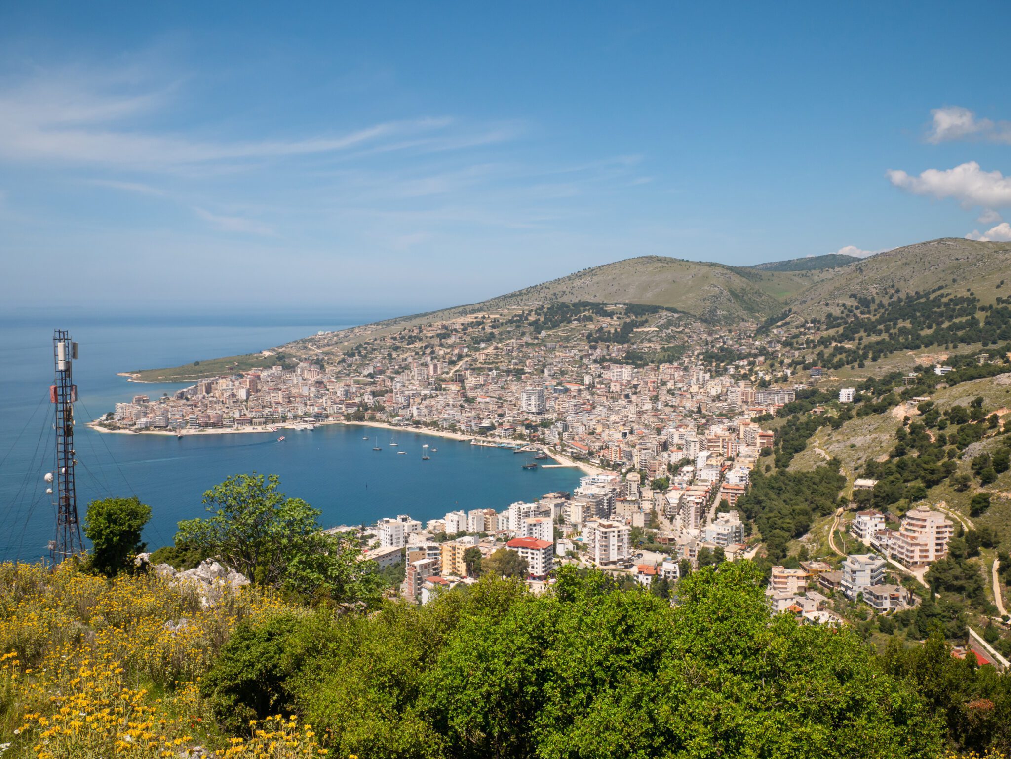 Saranda Albania atrakcje co warto zobaczyć blog podróżniczy panorama