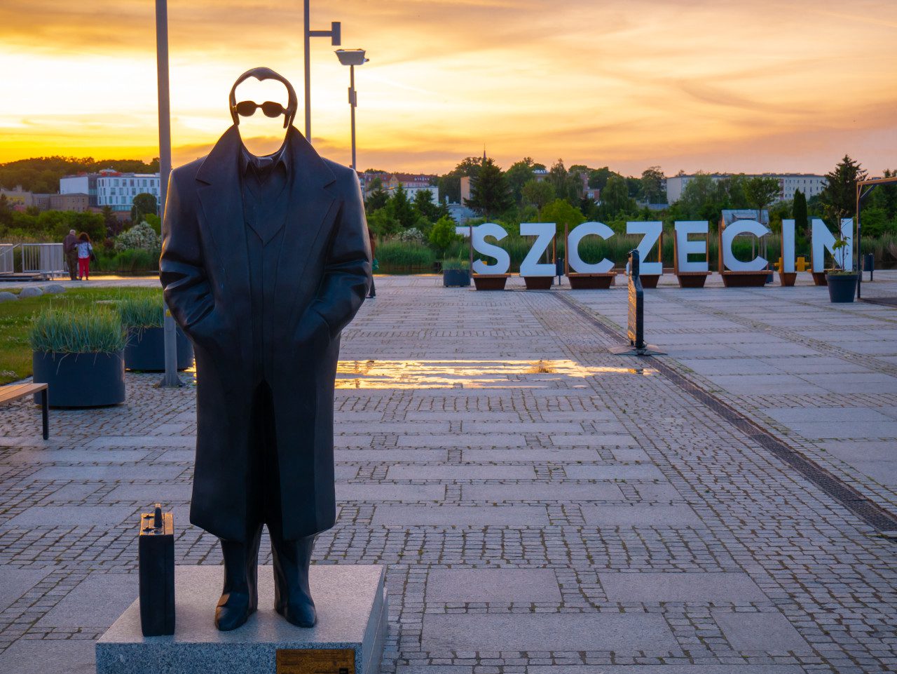 Szczecin pomnik Krzysztofa Jarzyny